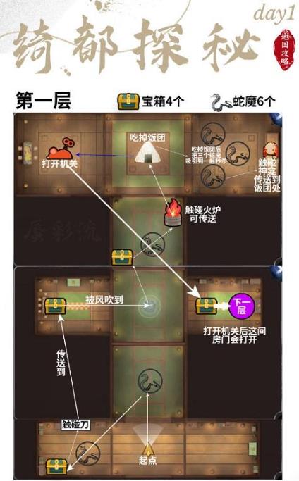 阴阳师绮都探秘第一关怎么过 阴阳师绮都探秘第一关攻略